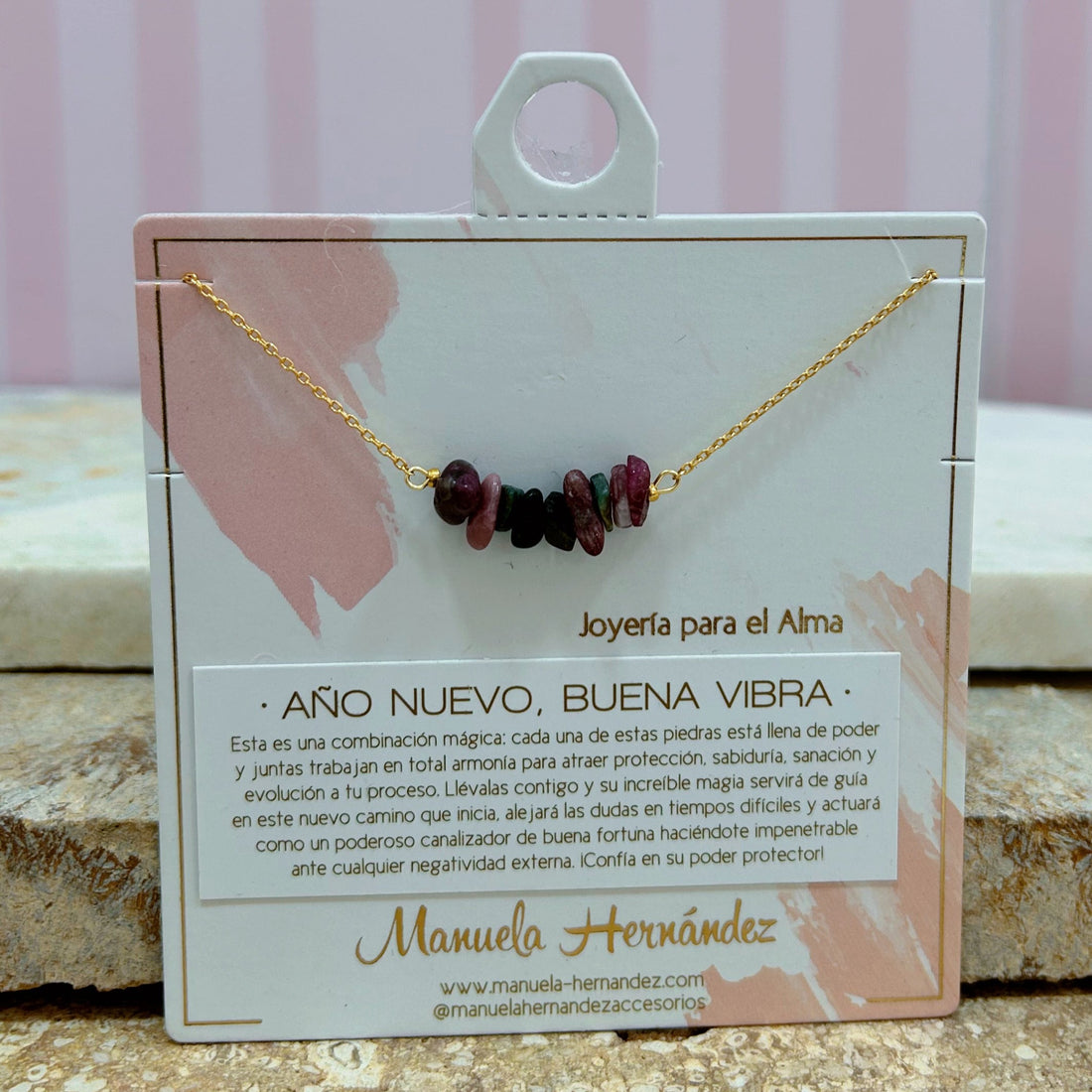 COLLAR AÑO NUEVO, BUENA VIBRA