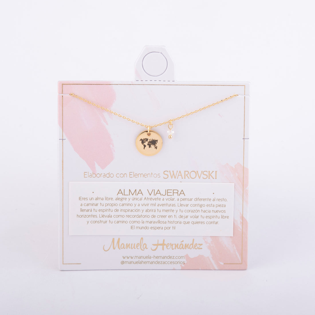 COLLAR ALMA VIAJERA - MAPA