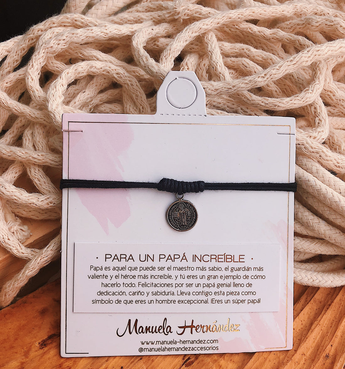 PULSERA PARA UN PAPA INCREIBLE