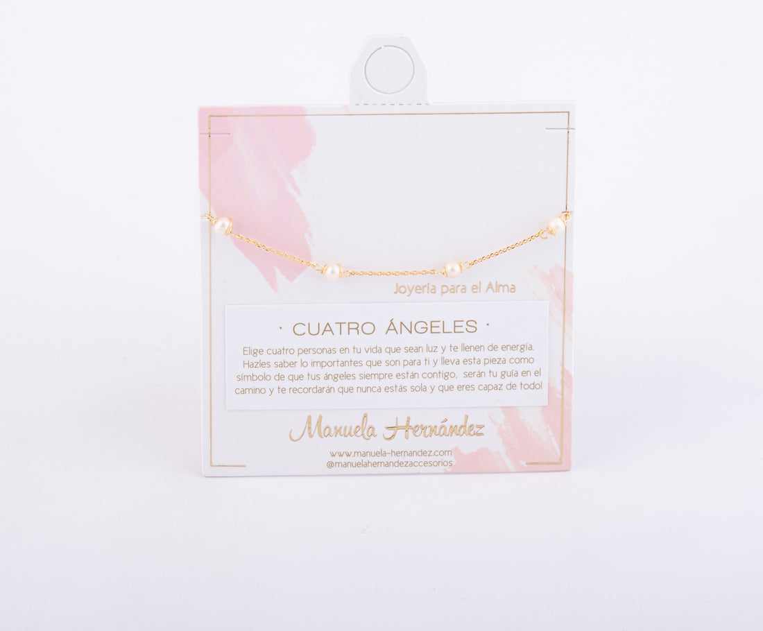 PULSERA CUATRO ANGELES