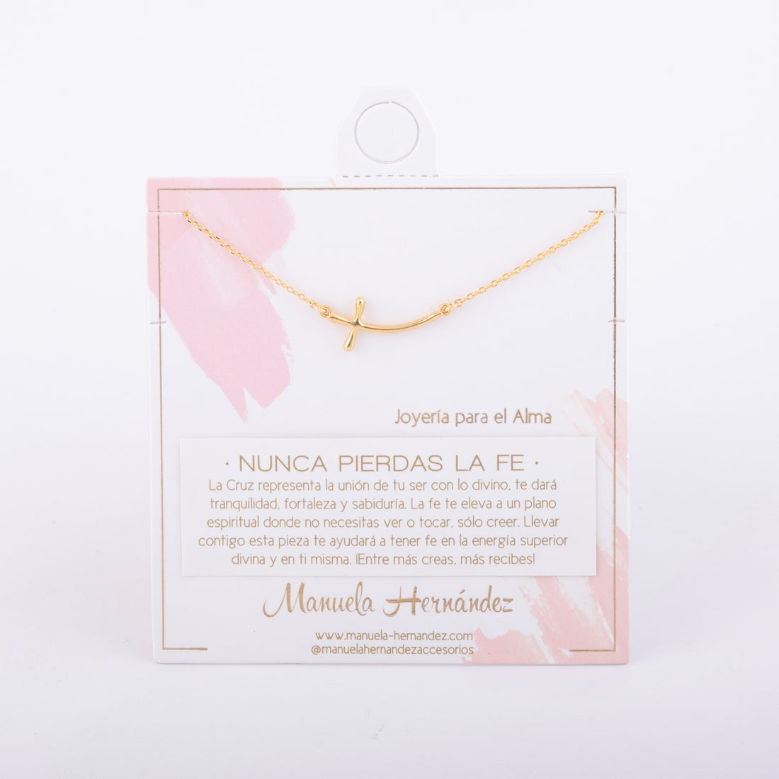COLLAR - NUNCA PIERDAS LA FE CRUZ
