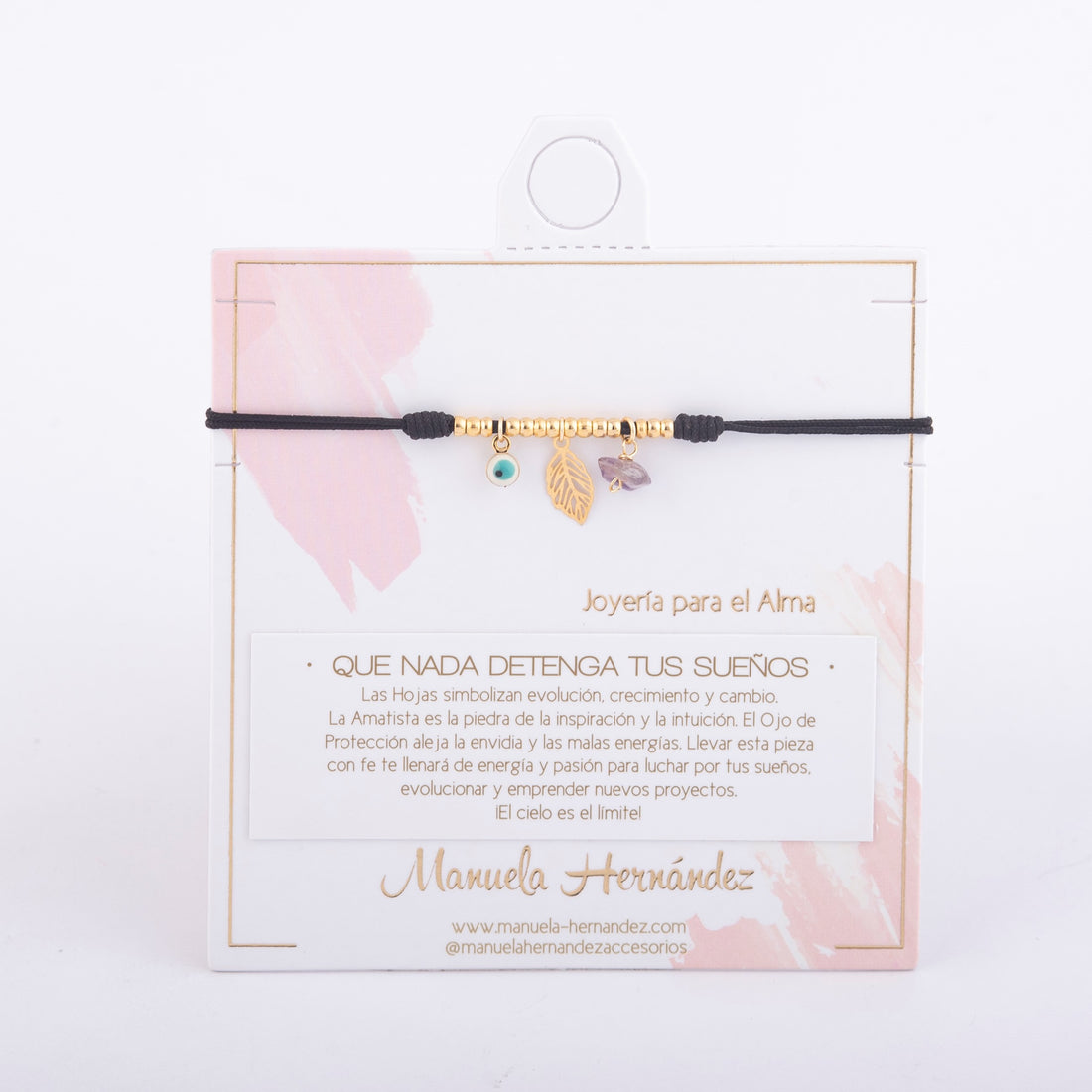 PULSERA QUE NADA DETENGA TUS SUEÑOS