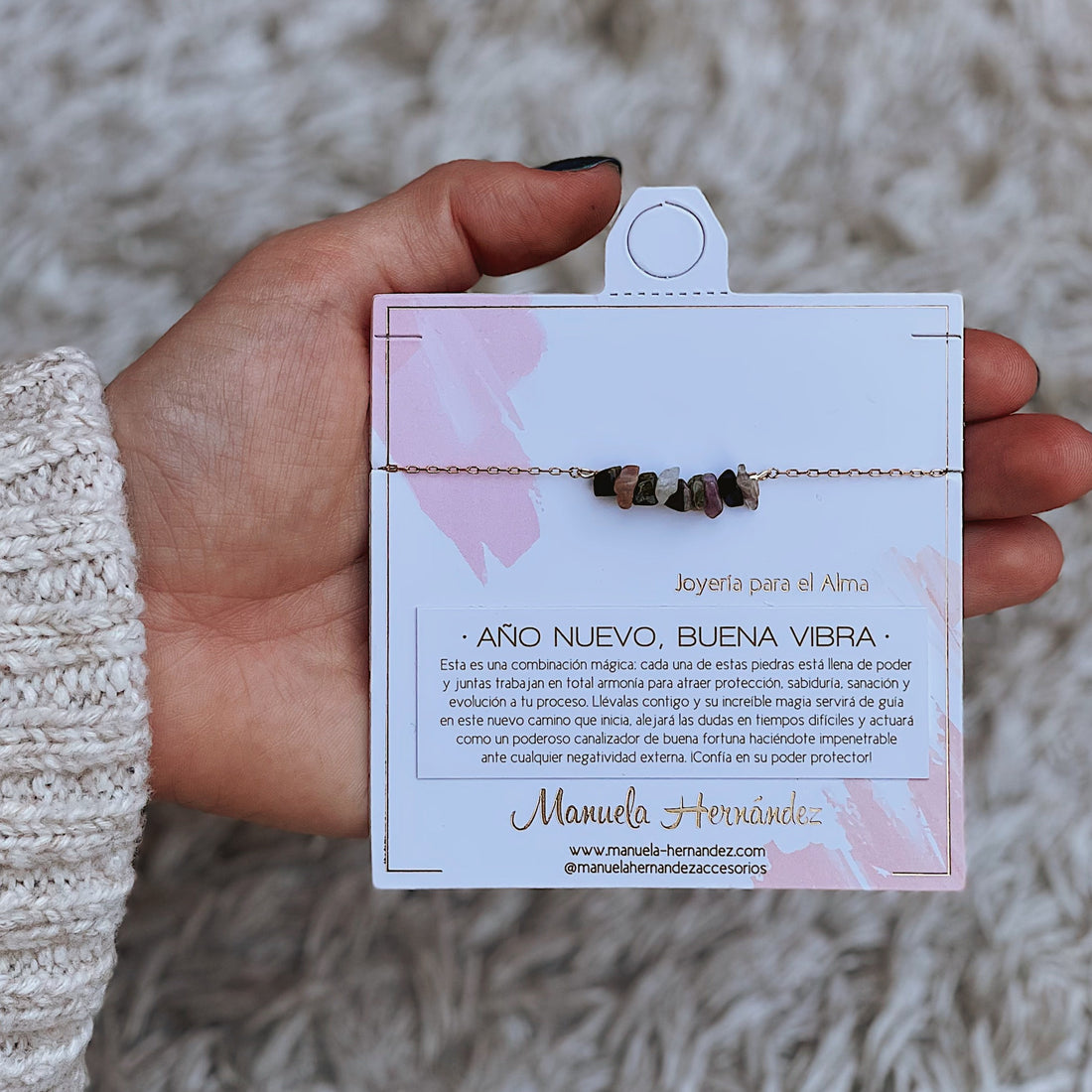 PULSERA AÑO NUEVO, BUENA VIBRA