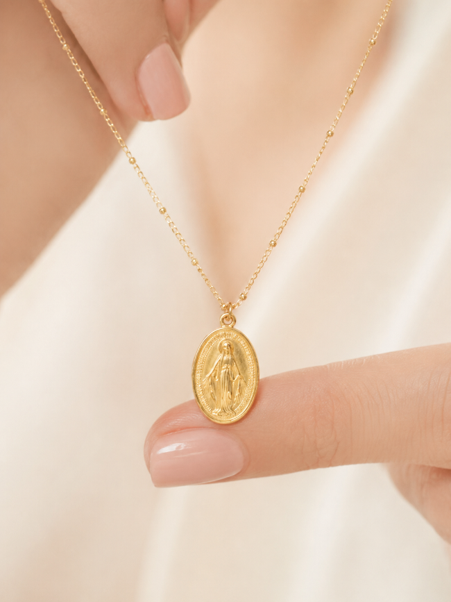 COLLAR VIRGEN DE LA MILAGROSA