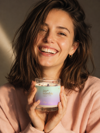 VELA PARA UNA MUJER INCREIBLE