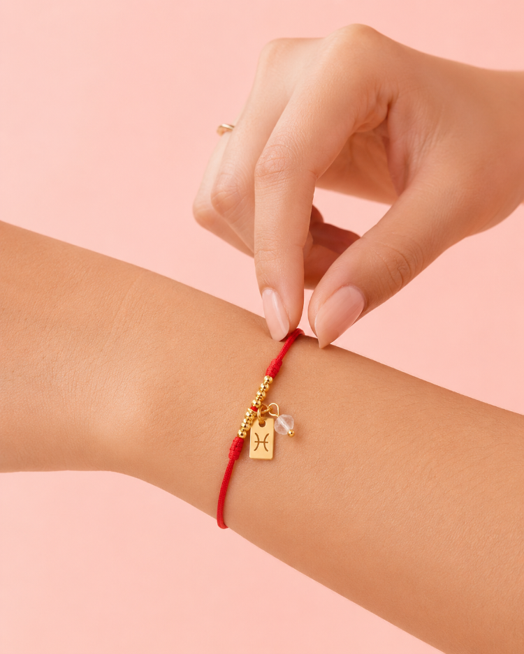 PULSERA SIGNOS ZODÍACALES CON CUARZO