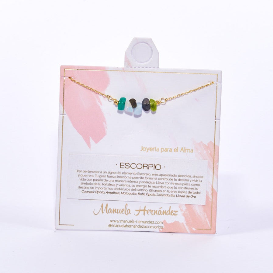 COLLAR ZODÍACO CUARZOS