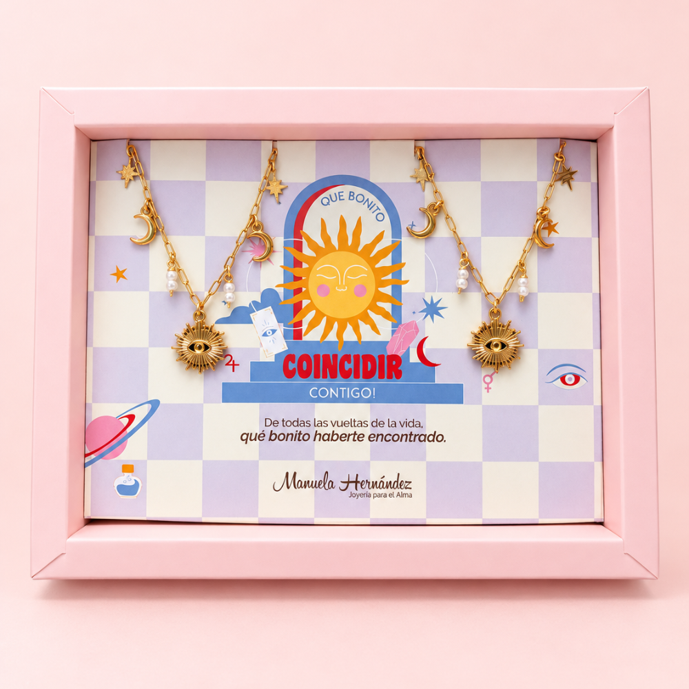 KIT AMIGAS - CHOKER COINCIDIR CONTIGO