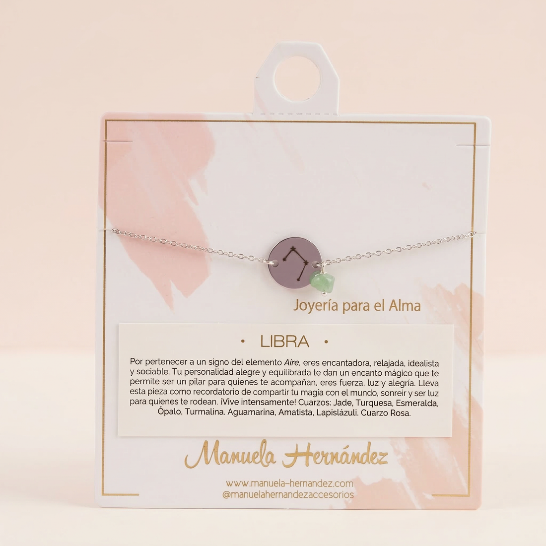 PULSERA CONSTELACIÓN SIGNO ZODIACAL - ACERO INOXIDABLE