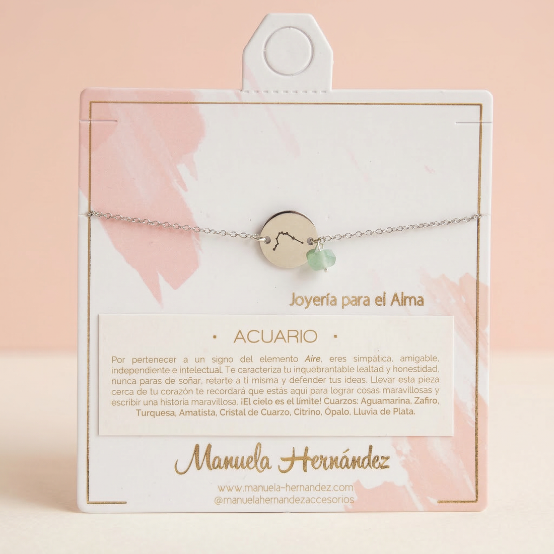 PULSERA CONSTELACIÓN SIGNO ZODIACAL - ACERO INOXIDABLE