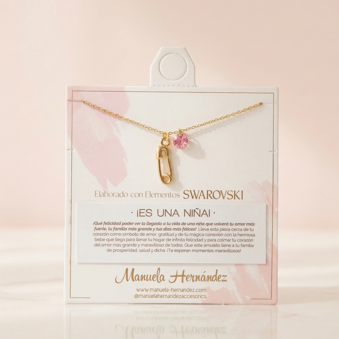 COLLAR ES UNA NIÑO- GENDER REVEAL