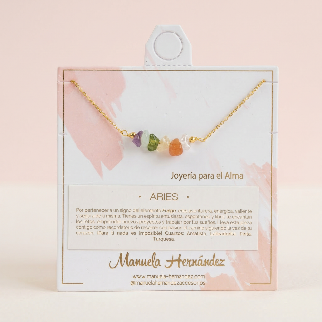 COLLAR SIGNOS ZODIACALES CON CUARZOS NATURALES