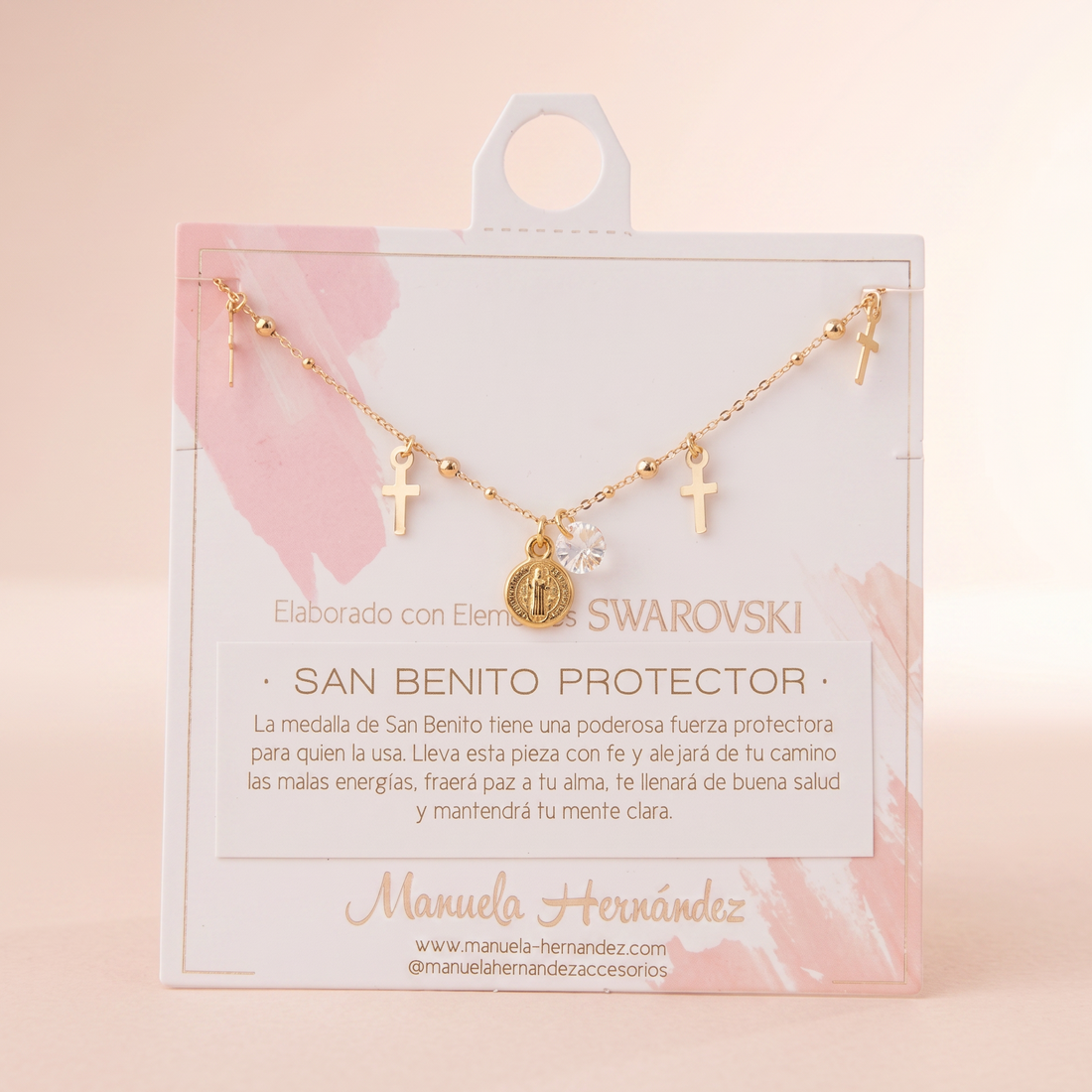 TOBILLERA SAN BENITO PROTECTOR SWAROVSKI