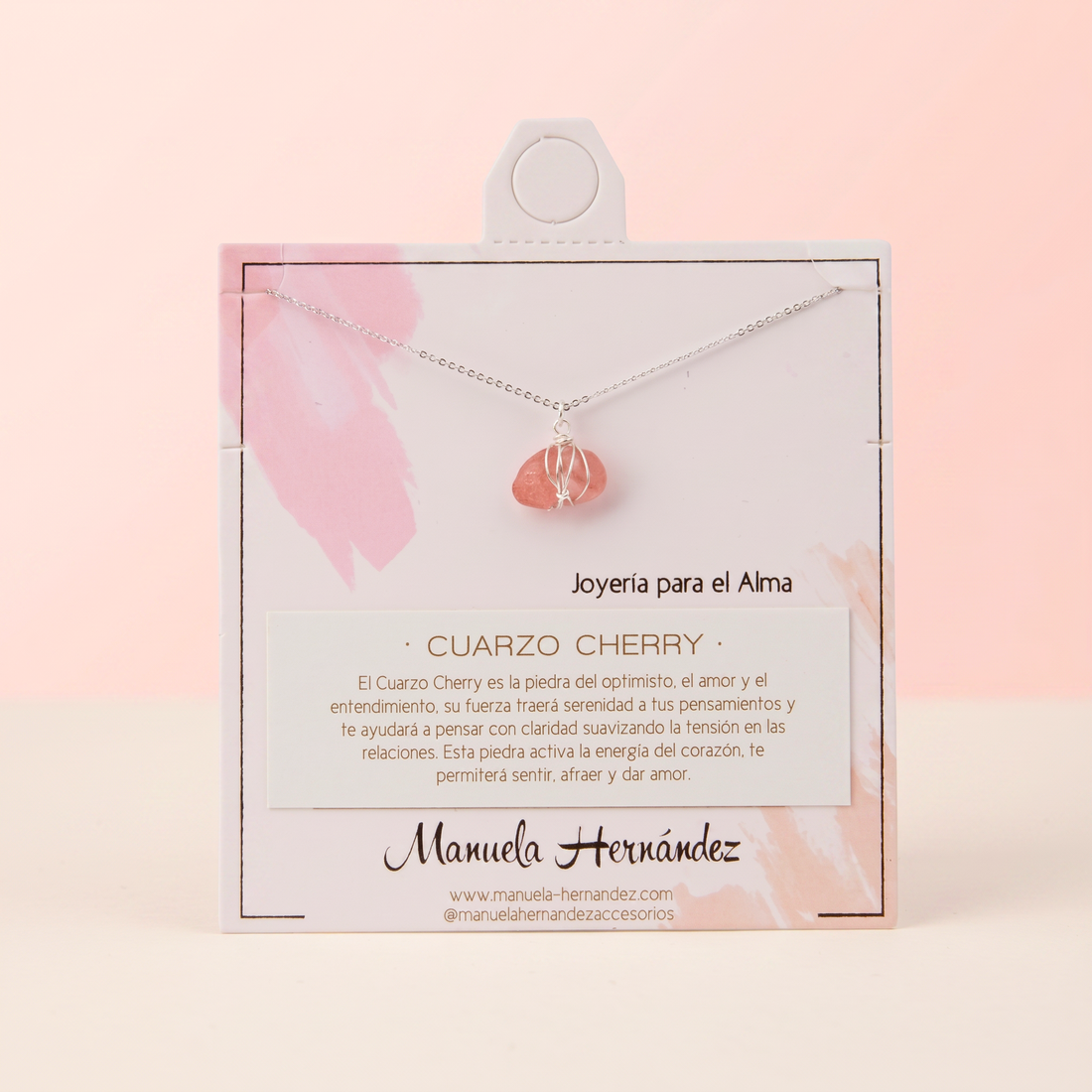 COLLAR AGUAMARINA - PLATEADO