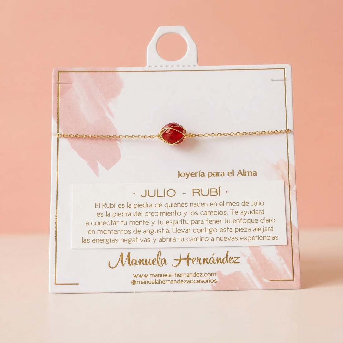 PULSERA PIEDRAS DE NACIMIENTO - SEPTIEMBRE
