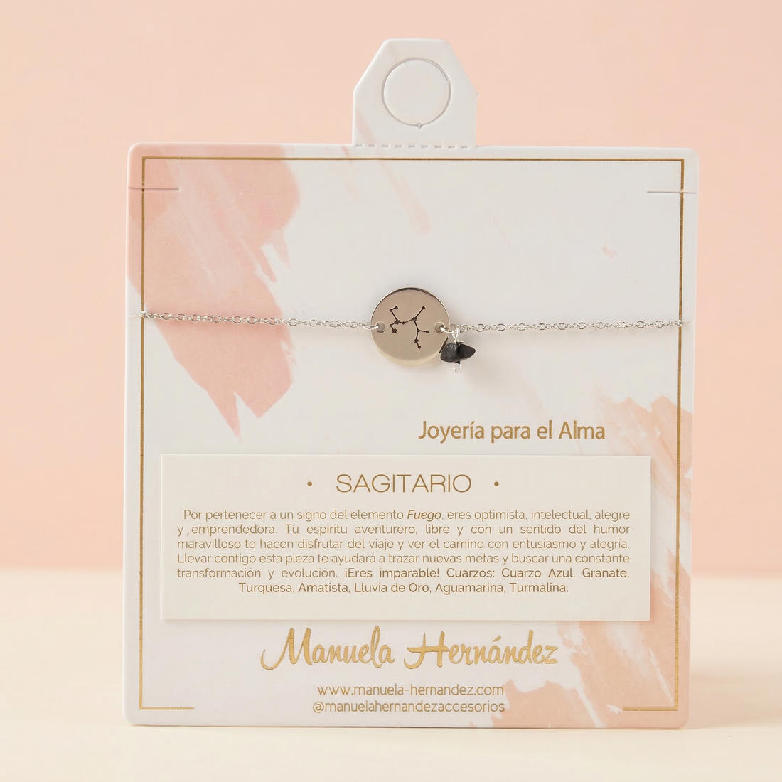 PULSERA CONSTELACIÓN SIGNO ZODIACAL - ACERO INOXIDABLE