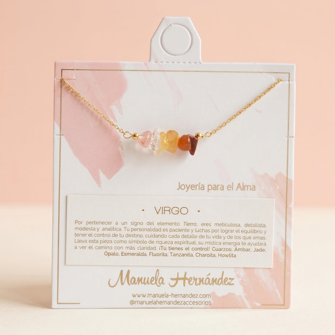 COLLAR SIGNOS ZODIACALES CON CUARZOS NATURALES