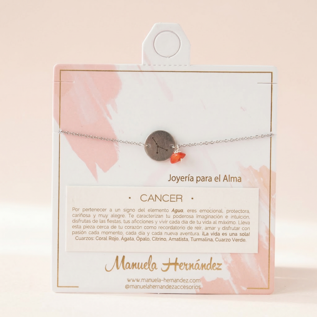 PULSERA CONSTELACIÓN SIGNO ZODIACAL - ACERO INOXIDABLE