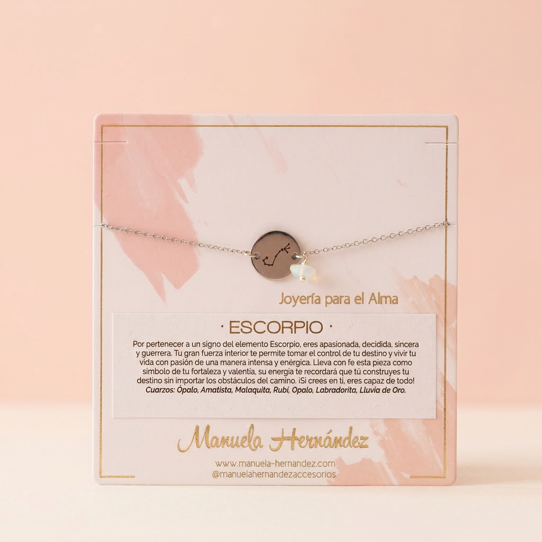 PULSERA CONSTELACIÓN SIGNO ZODIACAL - ACERO INOXIDABLE