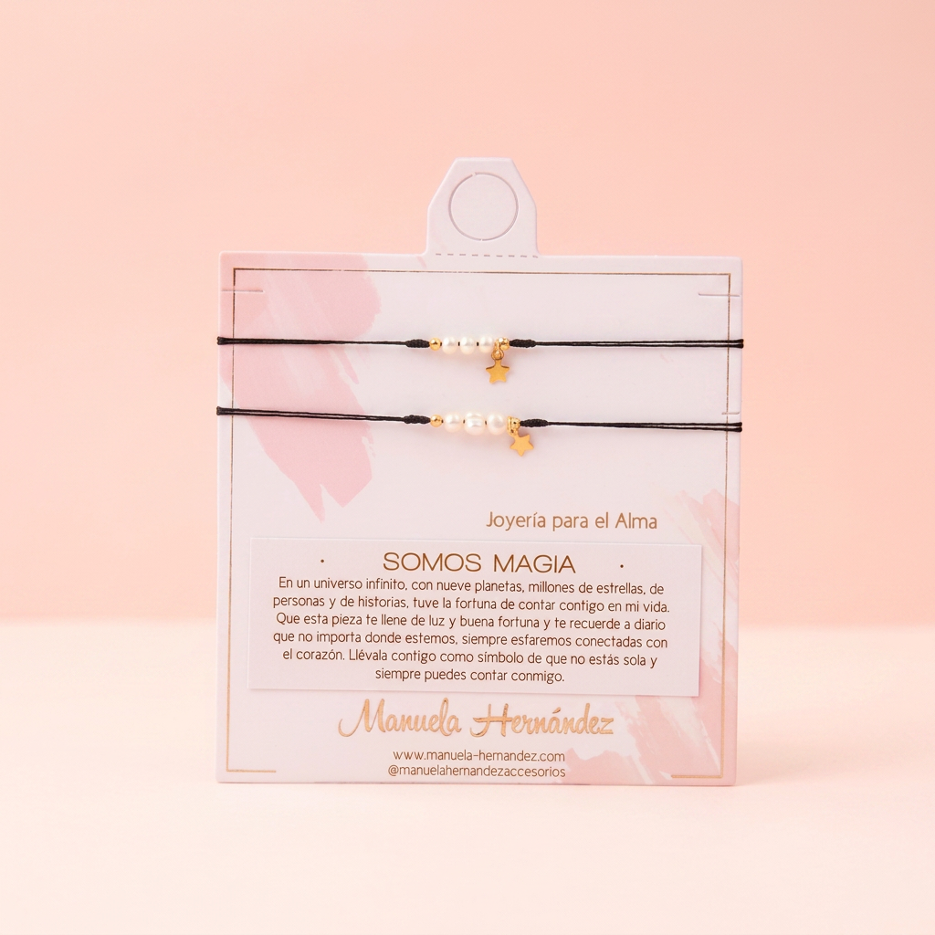 PULSERAS AMIGAS - SOMOS MAGIA PERLAS