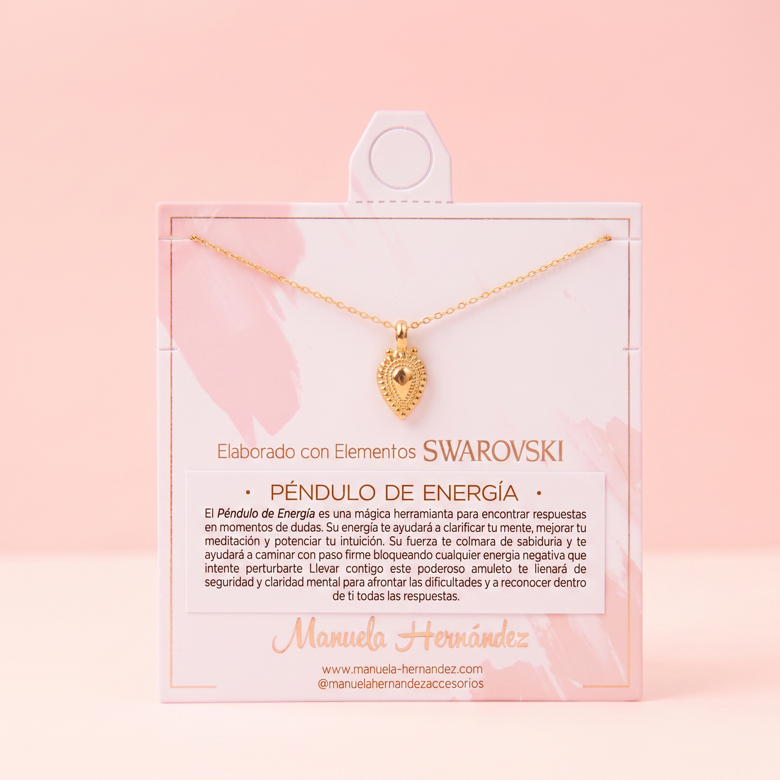 COLLAR PÉNDULO DE ENERGÍA