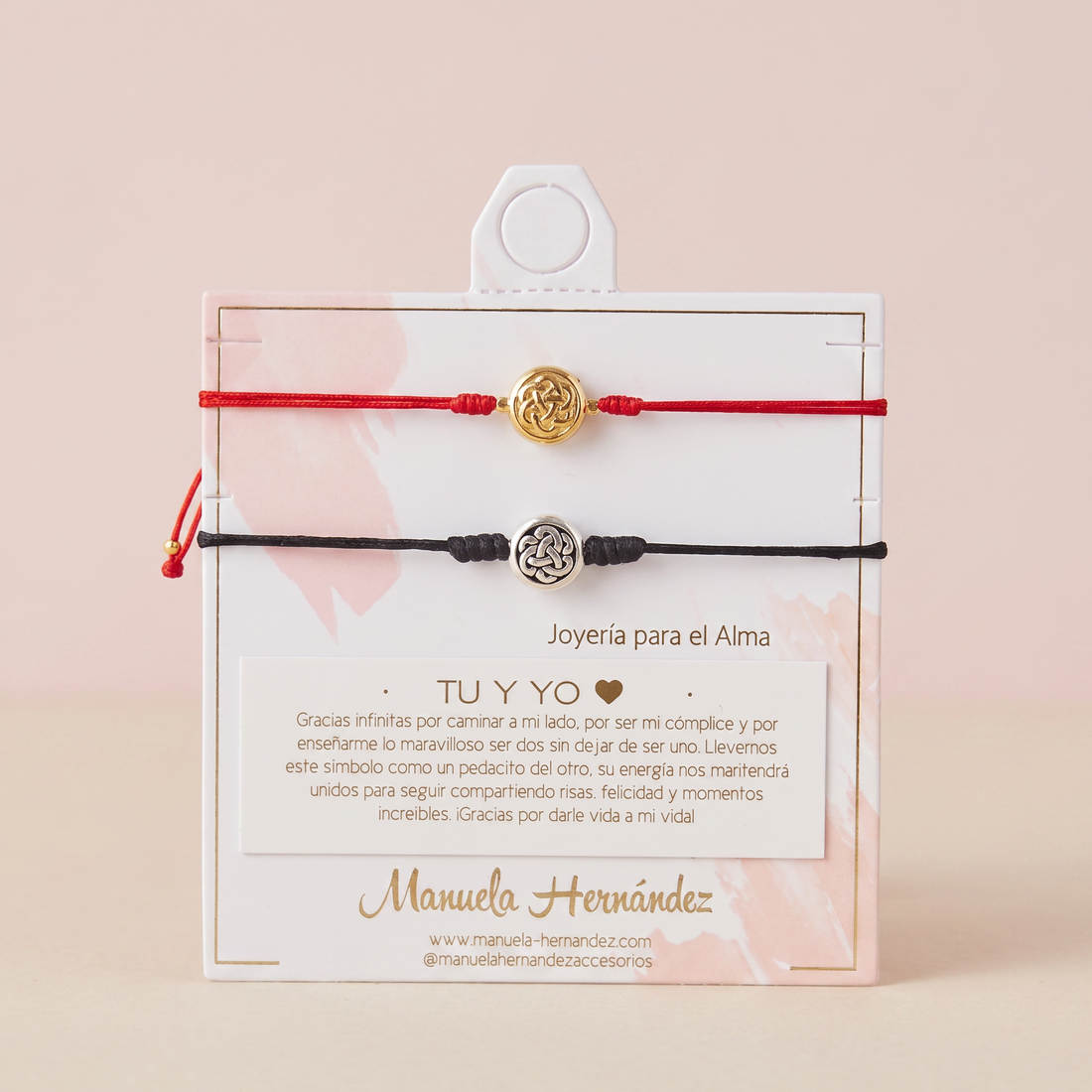 PULSERAS PAREJAS TÚ Y YO ❤️