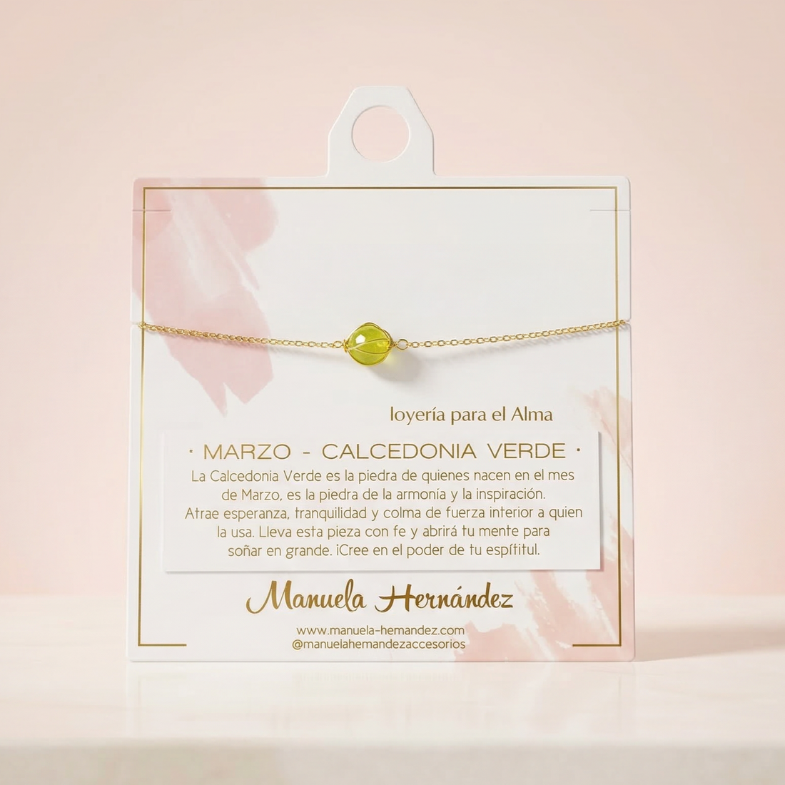 PULSERA PIEDRAS DE NACIMIENTO - DICIEMBRE