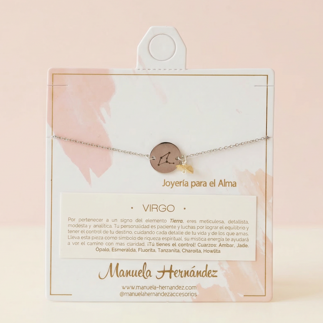 PULSERA CONSTELACIÓN SIGNO ZODIACAL - ACERO INOXIDABLE