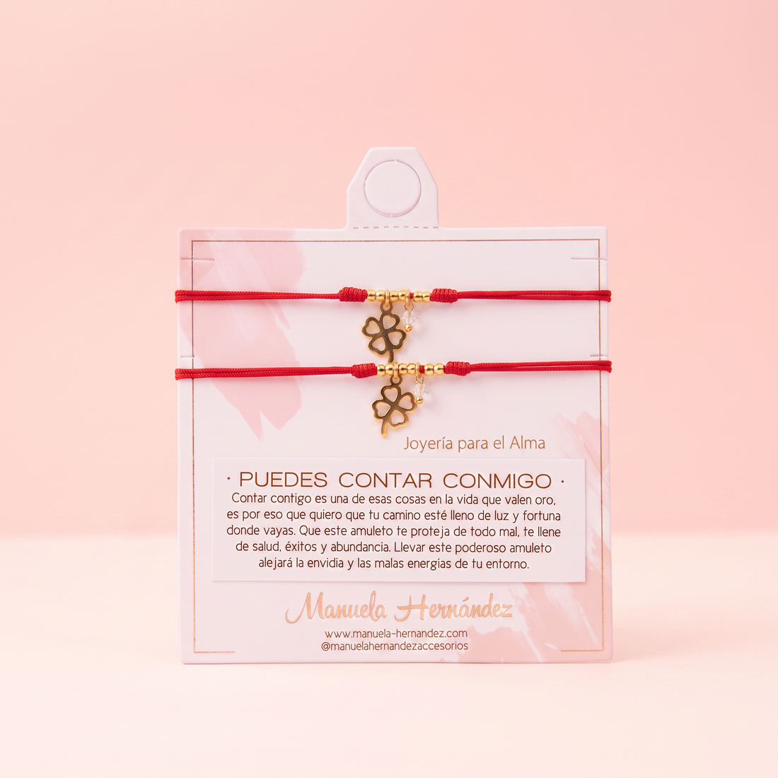 PULSERAS AMIGAS - PUEDES CONTAR CONMIGO