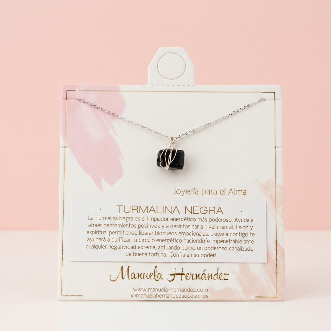 COLLAR AGUAMARINA - PLATEADO