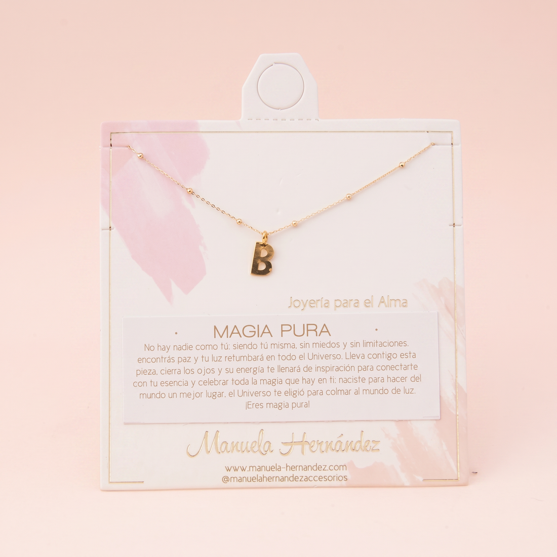 CHOKER MAGIA PURA LETRAS - INICIALES