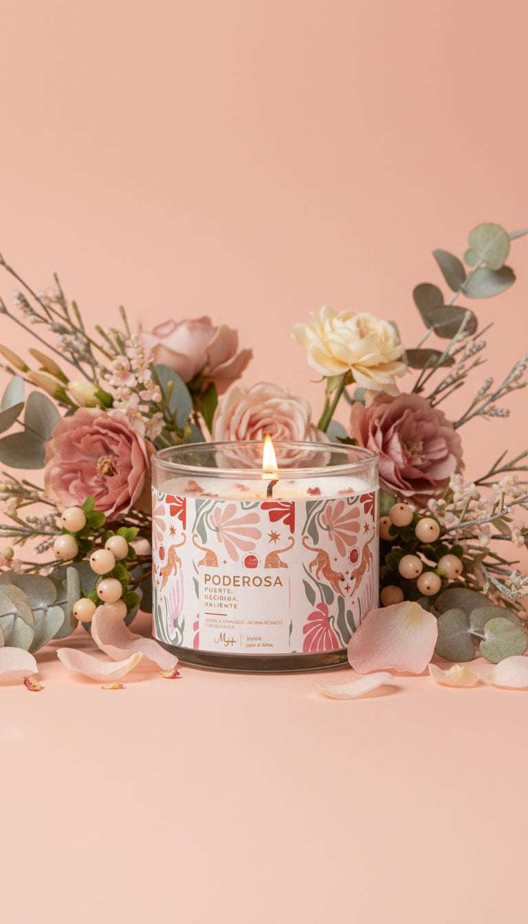 VELA AROMÁTICA MUJER PODEROSA 200GR