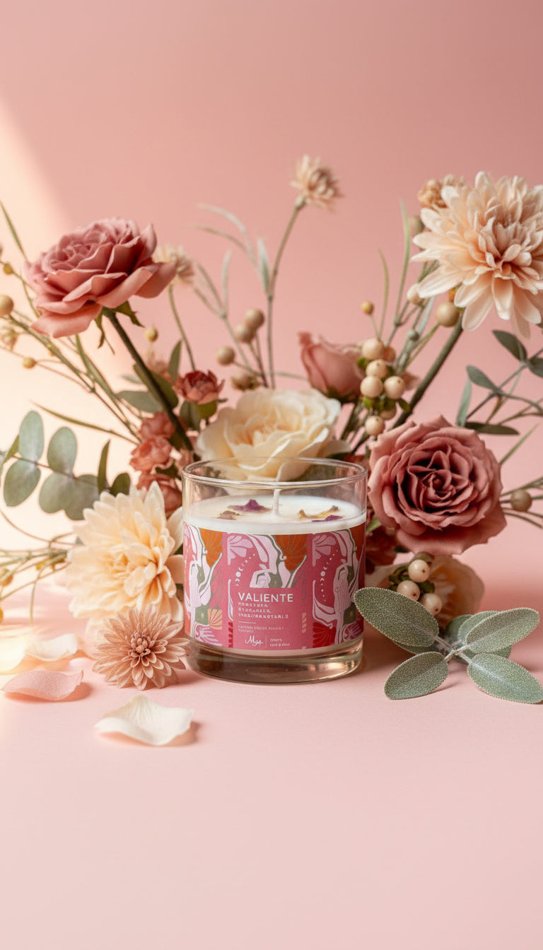 VELA AROMÁTICA MUJER VALIENTE 200GR