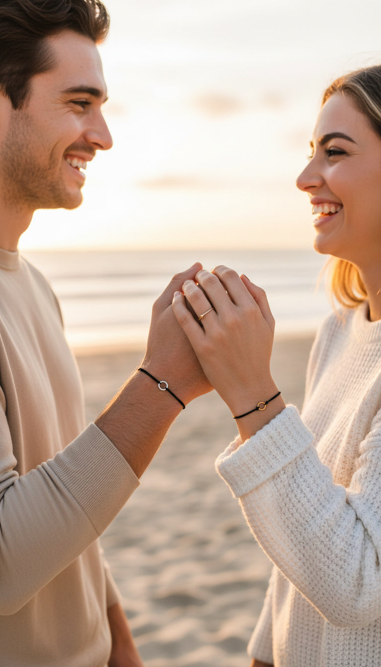 DÚO DE PULSERAS - TE AMO INFINITO