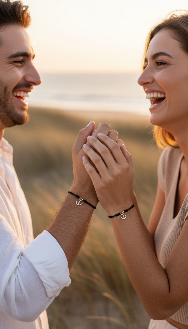 PULSERAS PAREJAS DISFRUTEMOS EL VIAJE