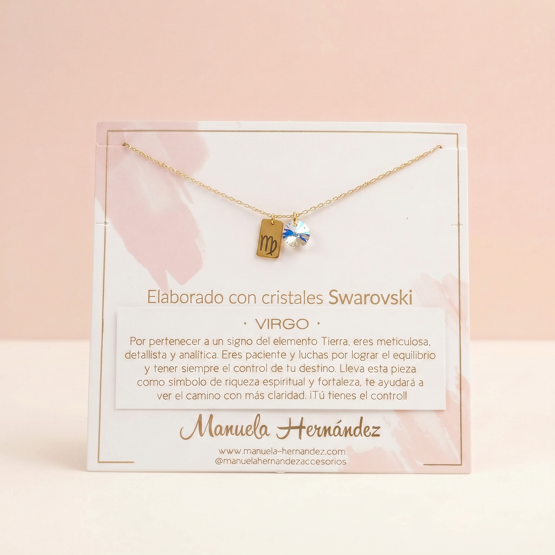 COLLAR SIGNOS ZODIACALES CON CRISTAL SWAROVSKI