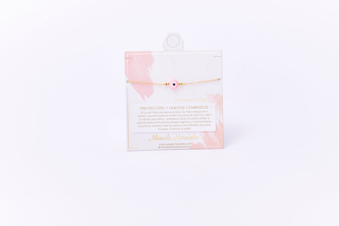 PULSERA PROTECCIÓN Y NUEVOS COMIENZOS - OJO