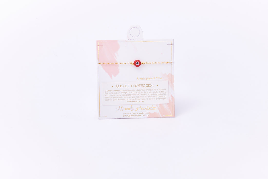 PULSERA PROTECCIÓN Y NUEVOS COMIENZOS - OJO