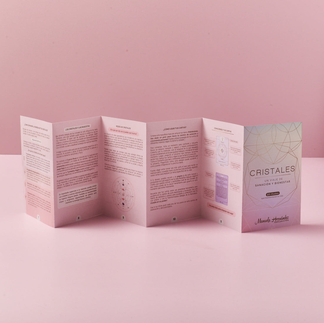 ORÁCULO DE CARTAS - CRISTALES, UN VIAJE DE SANACIÓN Y BIENESTAR