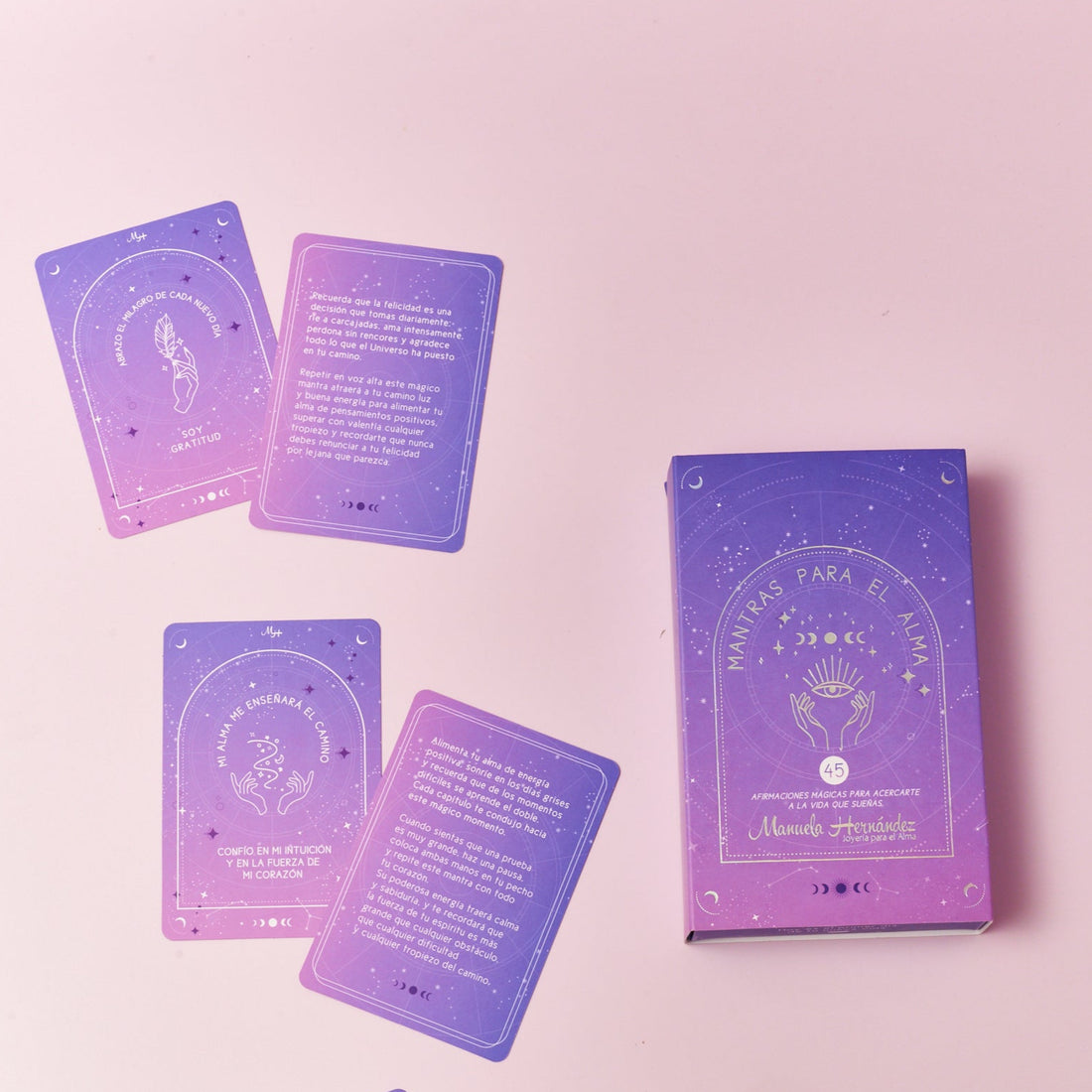 ORÁCULO DE CARTAS - MANTRAS PARA EL ALMA