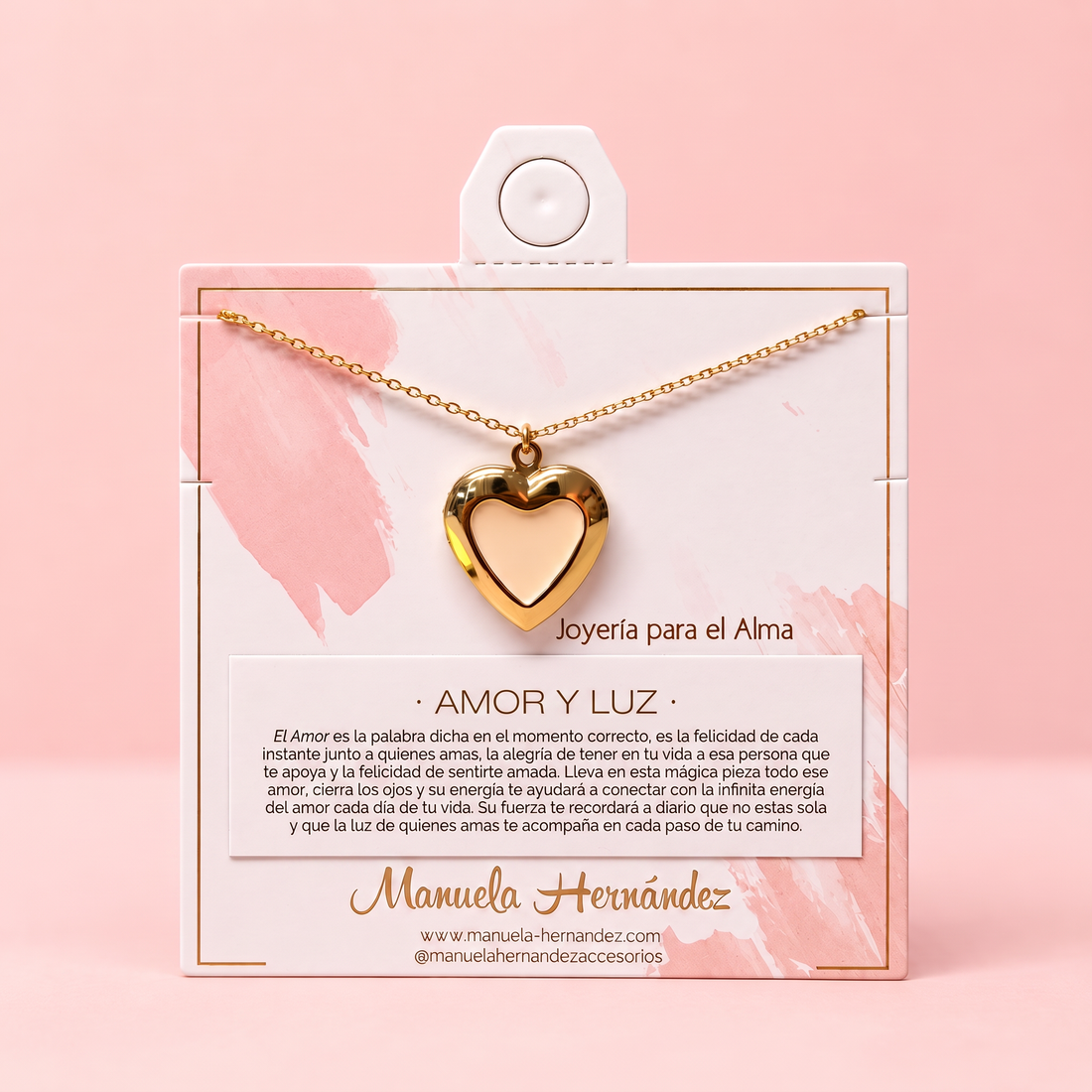 RELICARIO AMOR Y LUZ COLORES
