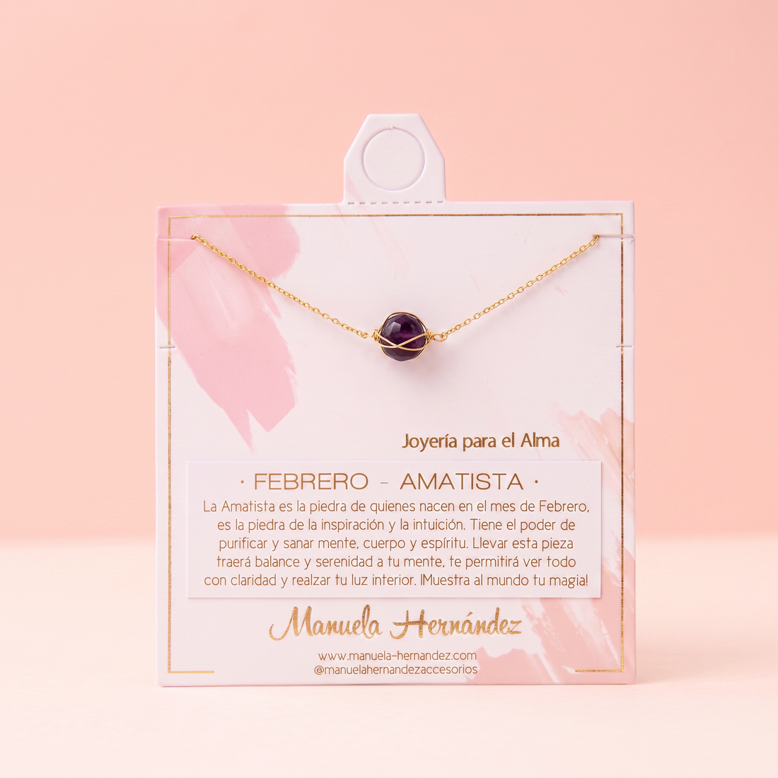 COLLAR PIEDRAS DE CUMPLEAÑOS - CUARZOS