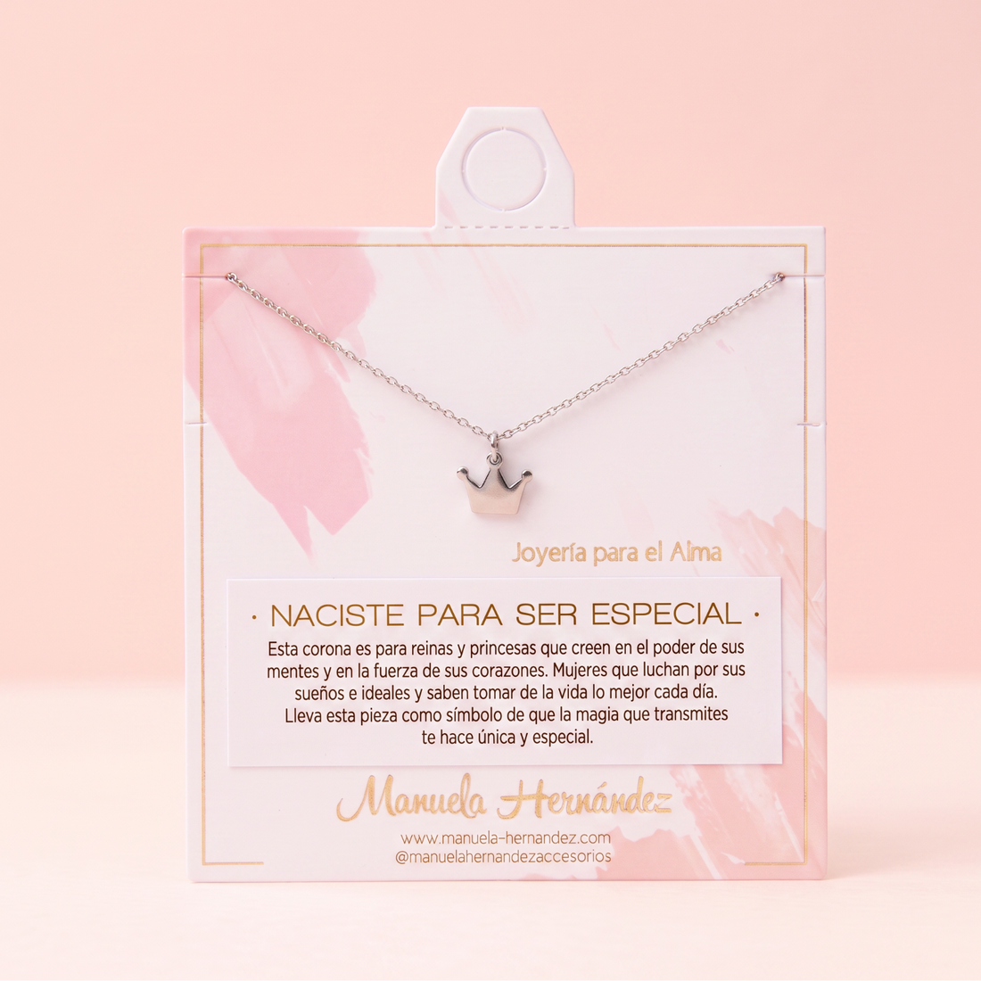 COLLAR NACISTE PARA SER ESPECIAL - CORONA
