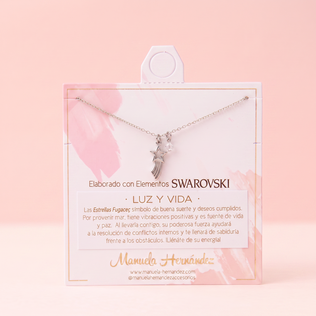 COLLAR LUZ Y VIDA - PLATEADO