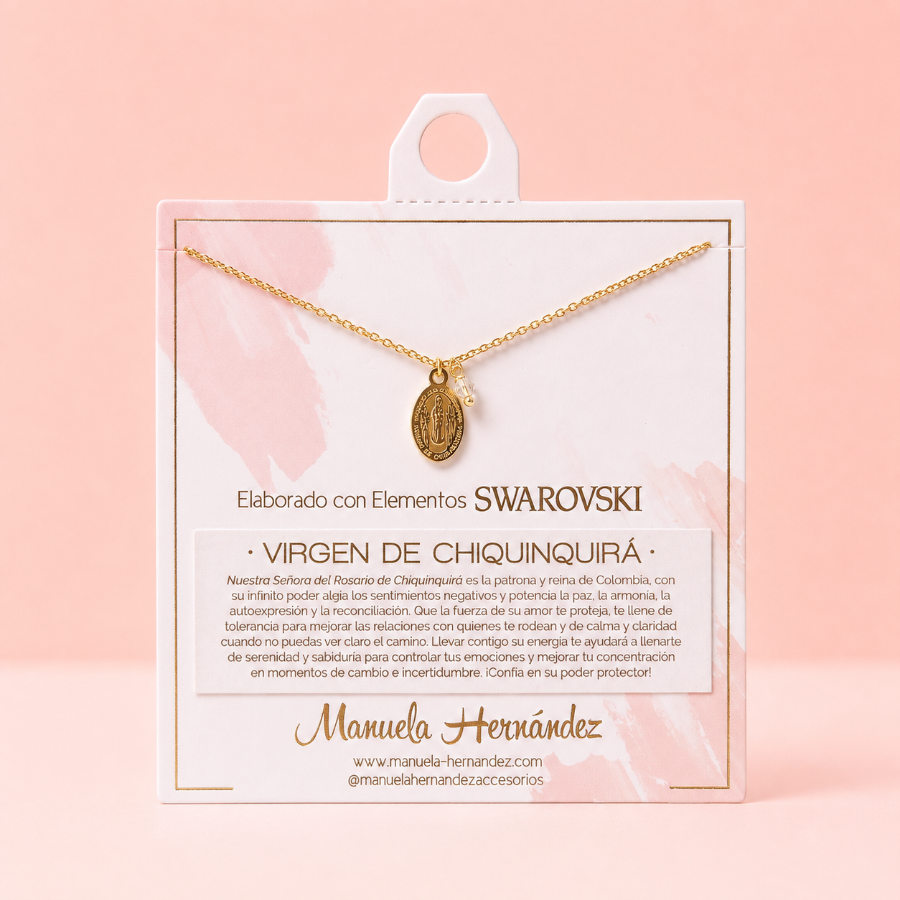 COLLAR VIRGEN DE CHIQUINQUIRÁ
